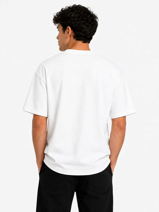 PARIDON Essential Premium Crew Neck T-Shirt – Pure White