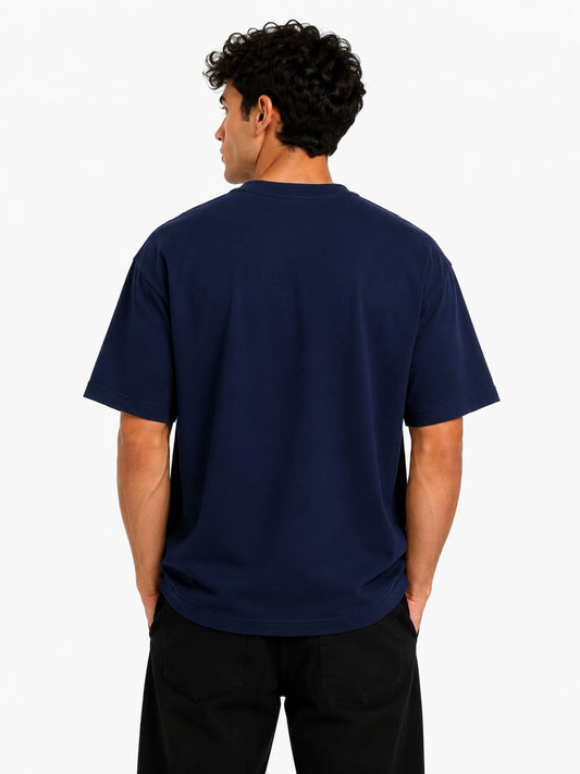 PARIDON Essential Premium Crew Neck T-Shirt – Deep Navy
