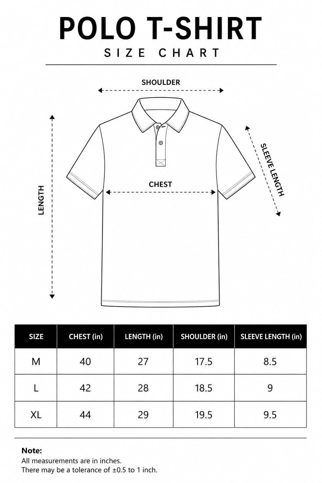 PARIDON Premium Cotton Polo T-Shirt – White