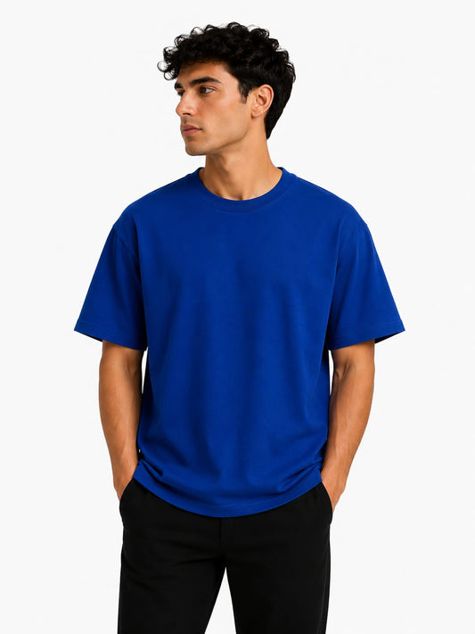 PARIDON Essential Premium Crew Neck T-Shirt – Royal Blue