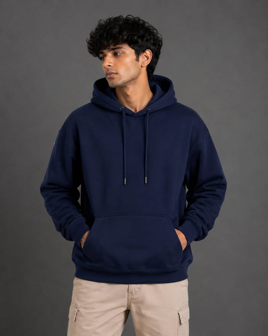 PARIDON Essential Premium Pullover Hoodie – Deep Navy