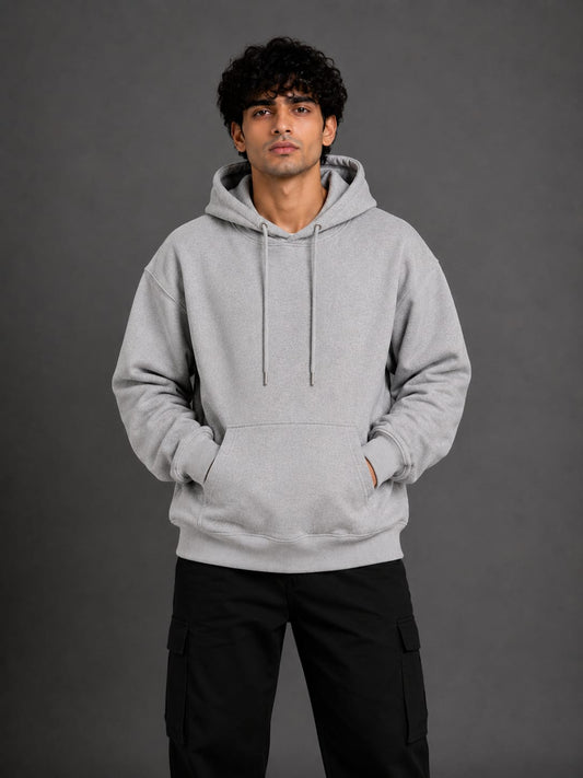 PARIDON Essential Premium Pullover Hoodie – Heather Grey