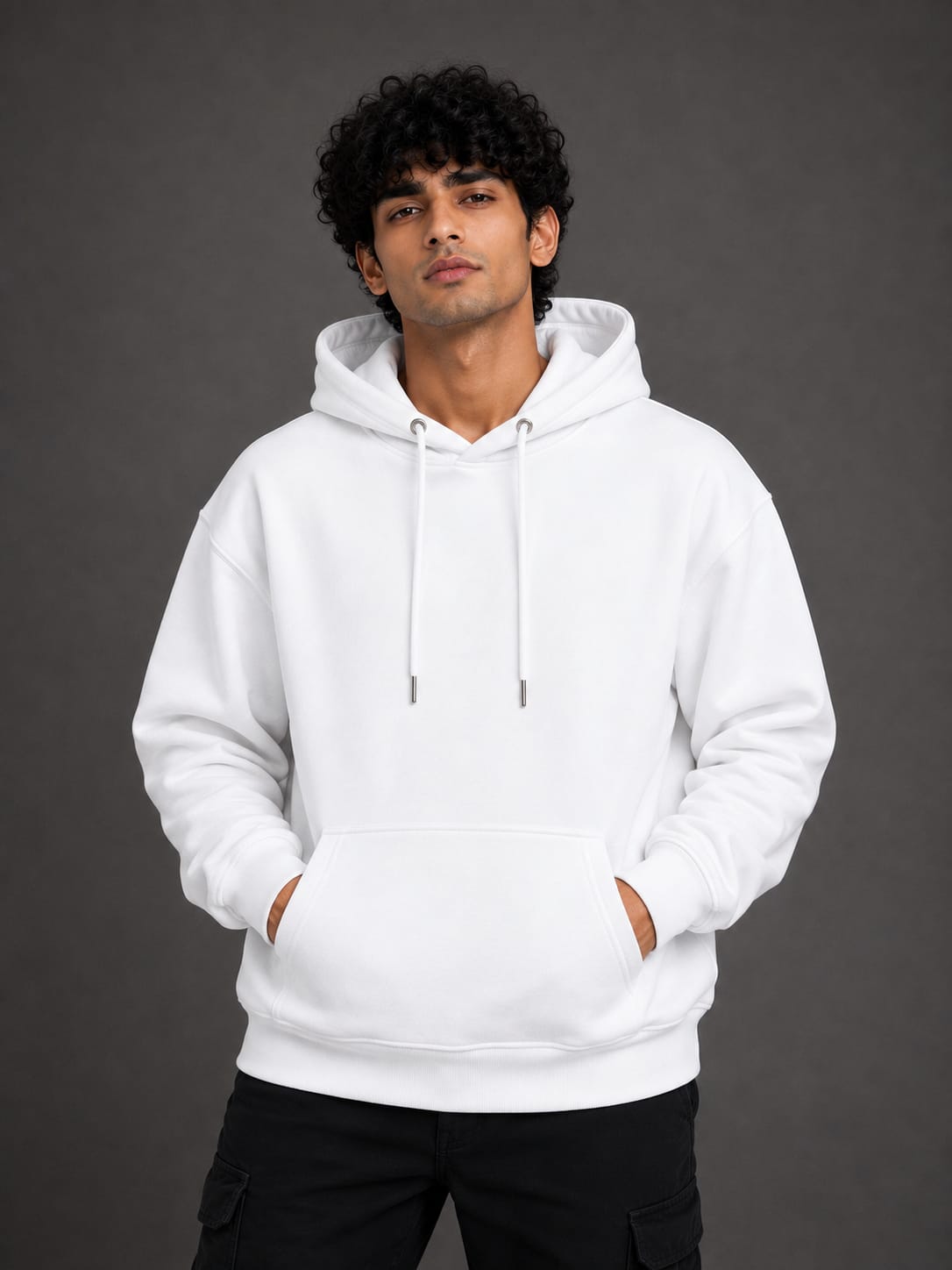 PARIDON Essential Premium Pullover Hoodie – White