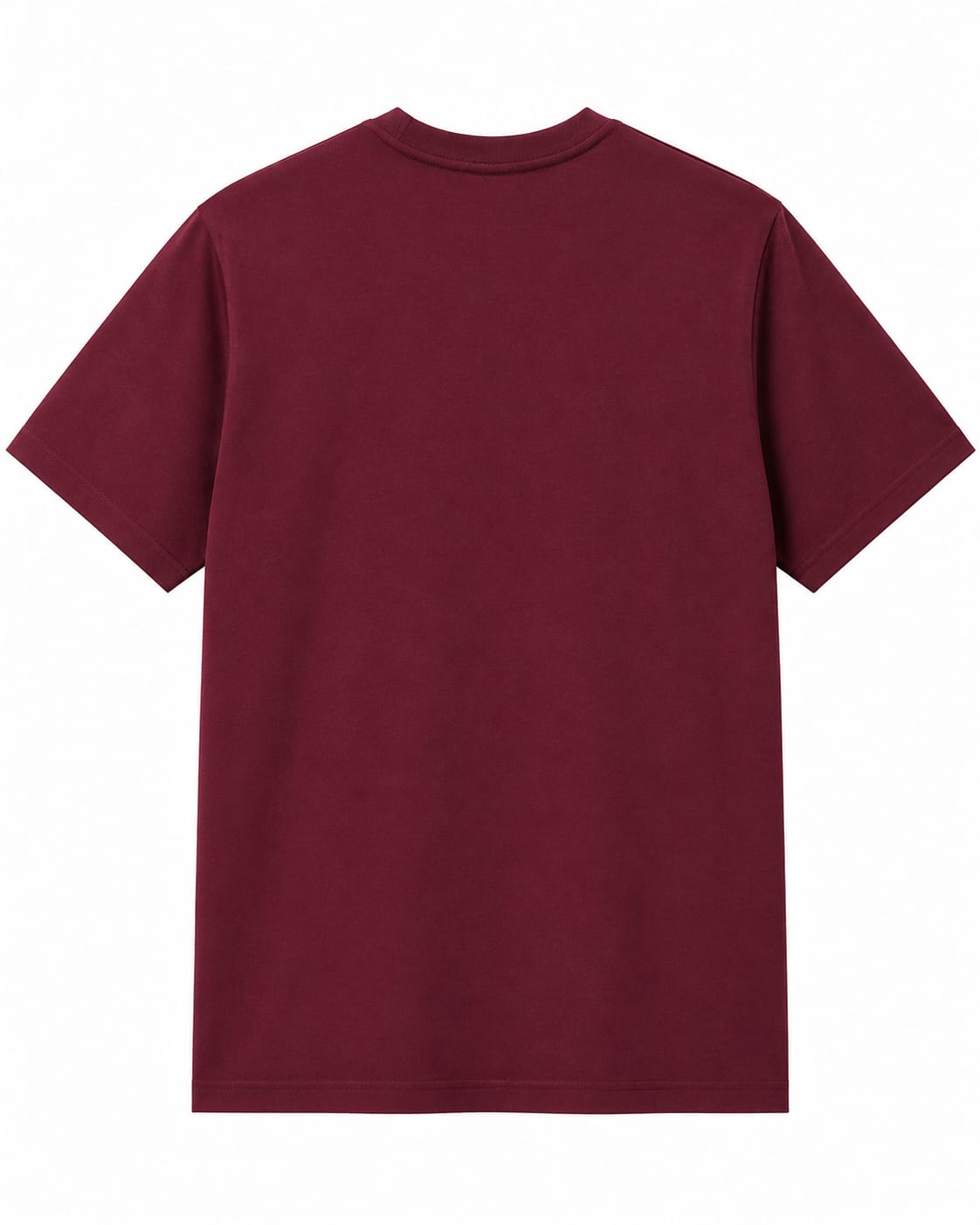 PARIDON Essential Premium Crew Neck T-Shirt – Deep Burgundy