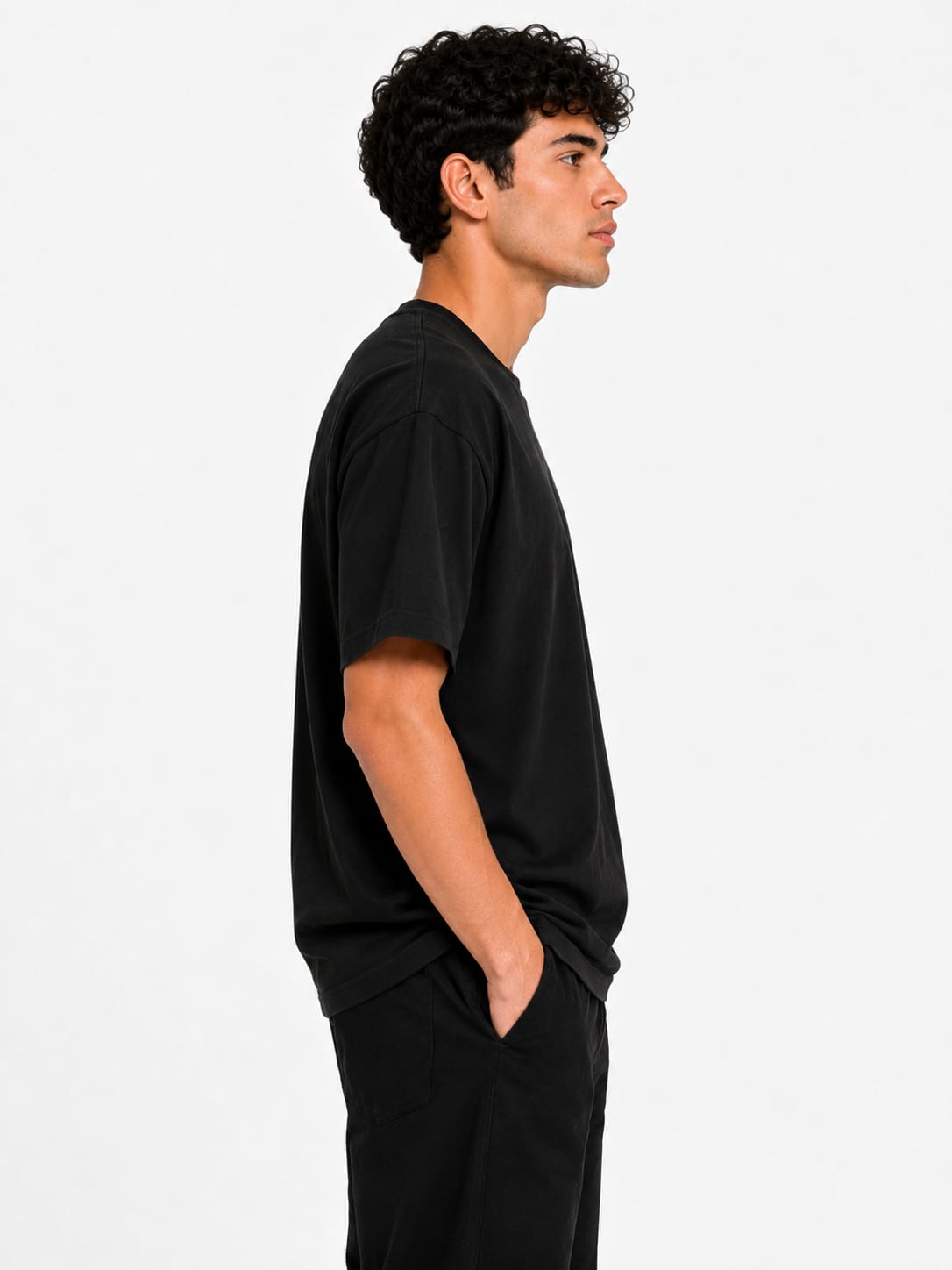 PARIDON Essential Premium Crew Neck T-Shirt – Classic Black
