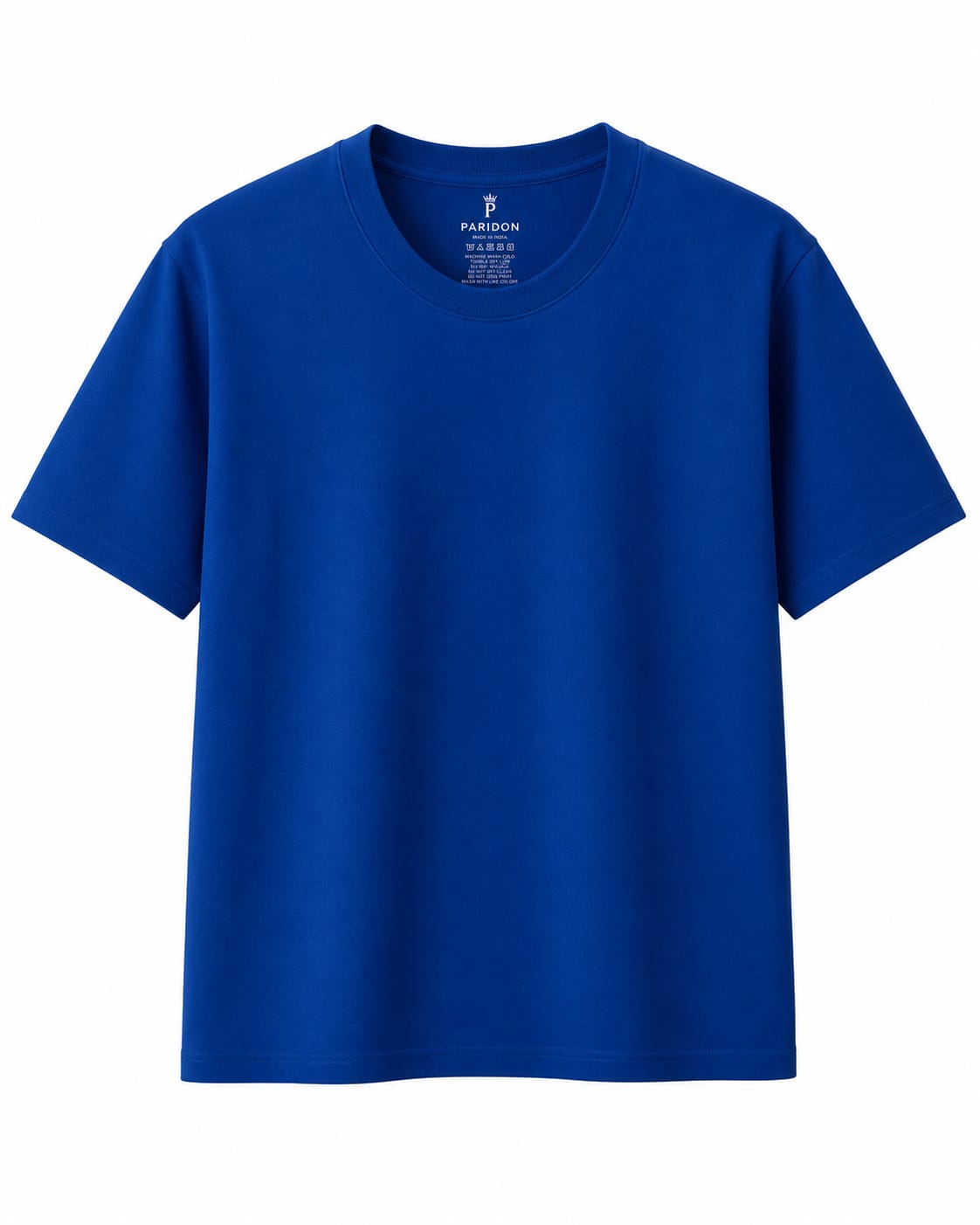 PARIDON Essential Premium Crew Neck T-Shirt – Royal Blue