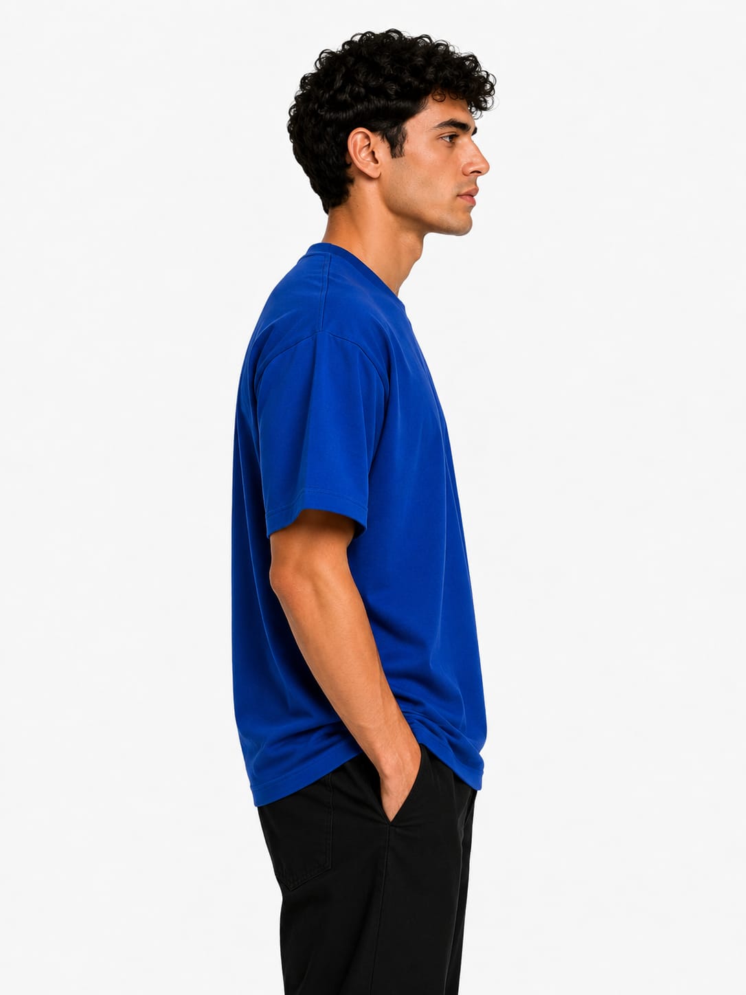 PARIDON Essential Premium Crew Neck T-Shirt – Royal Blue
