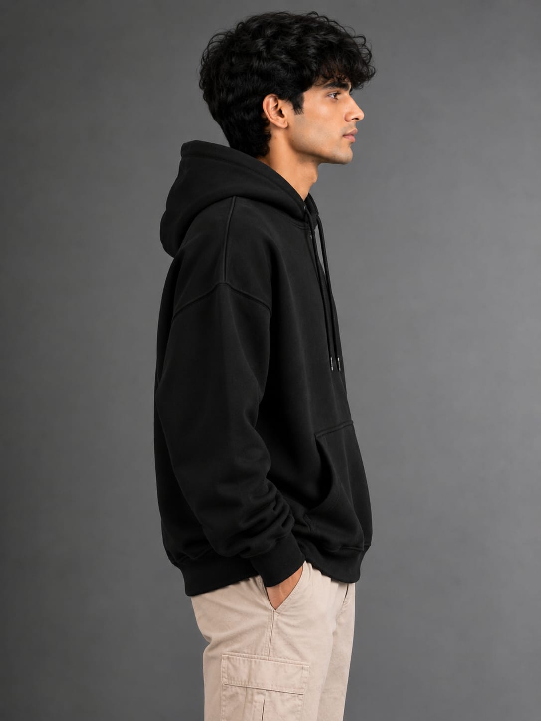 PARIDON Essential Premium Pullover Hoodie – Classic Black