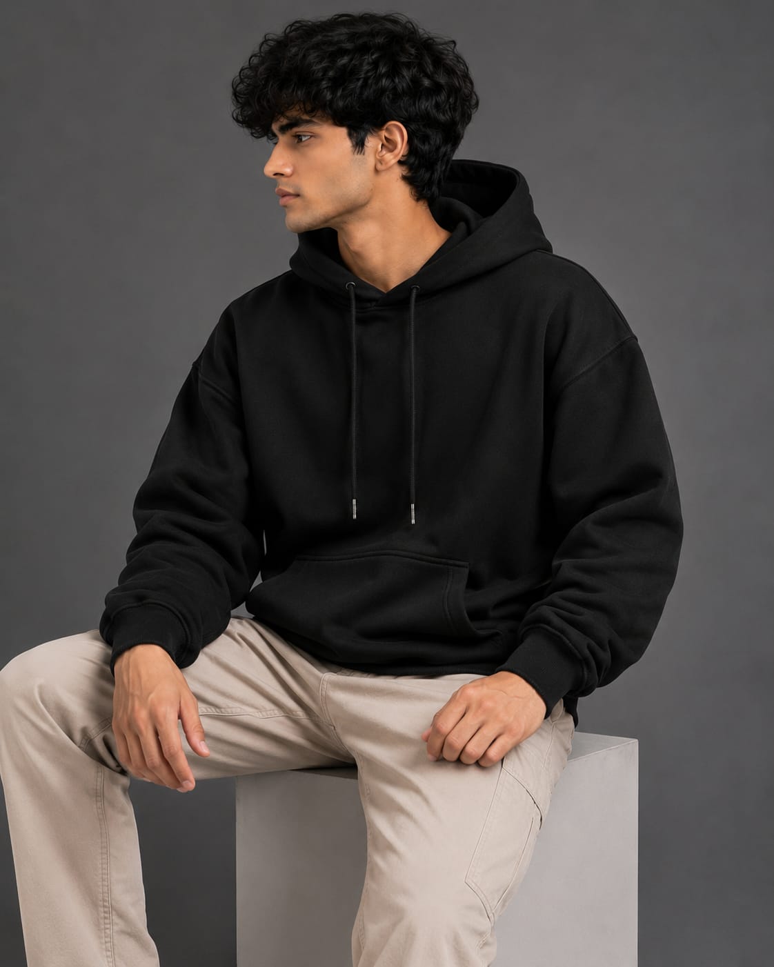 PARIDON Essential Premium Pullover Hoodie – Classic Black