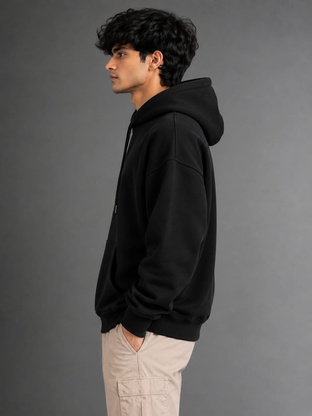 PARIDON Essential Premium Pullover Hoodie – Classic Black
