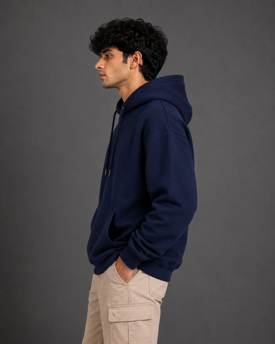 PARIDON Essential Premium Pullover Hoodie – Deep Navy
