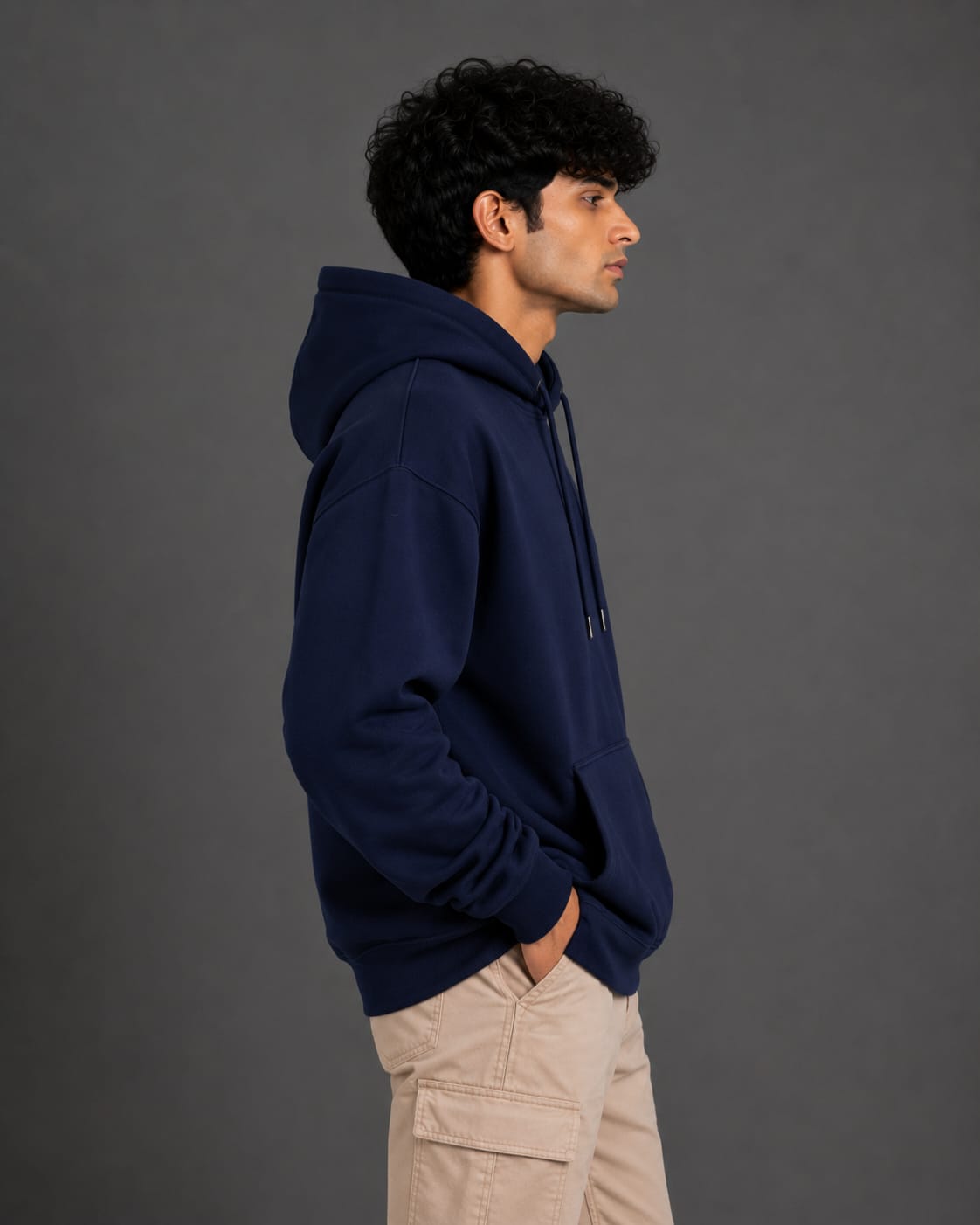 PARIDON Essential Premium Pullover Hoodie – Deep Navy