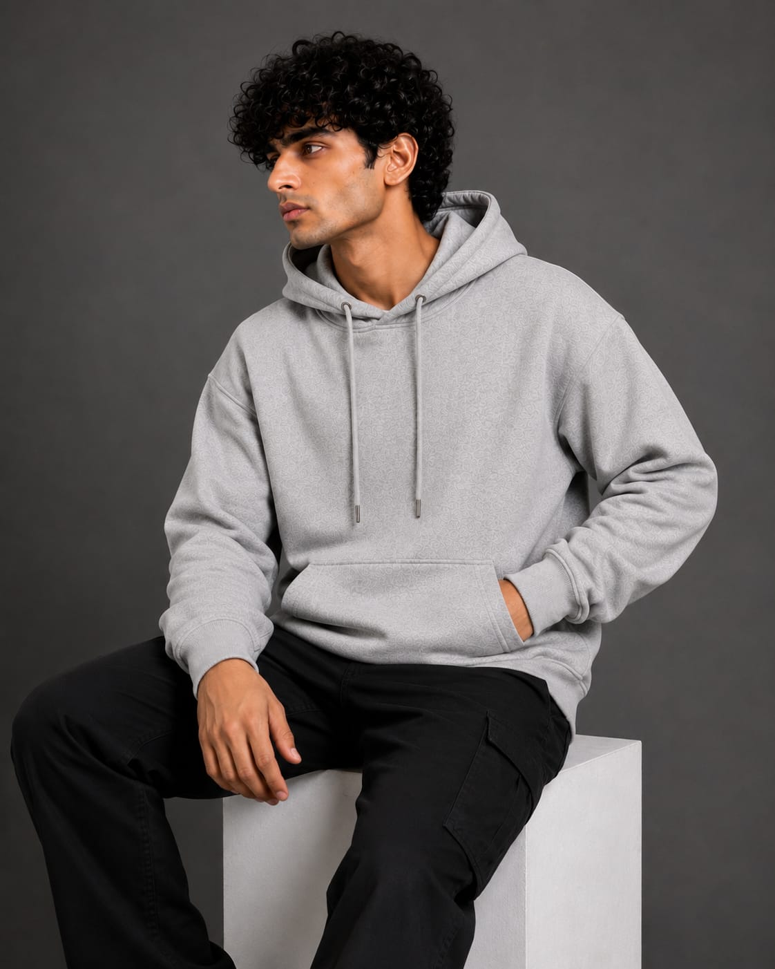 PARIDON Essential Premium Pullover Hoodie – Heather Grey