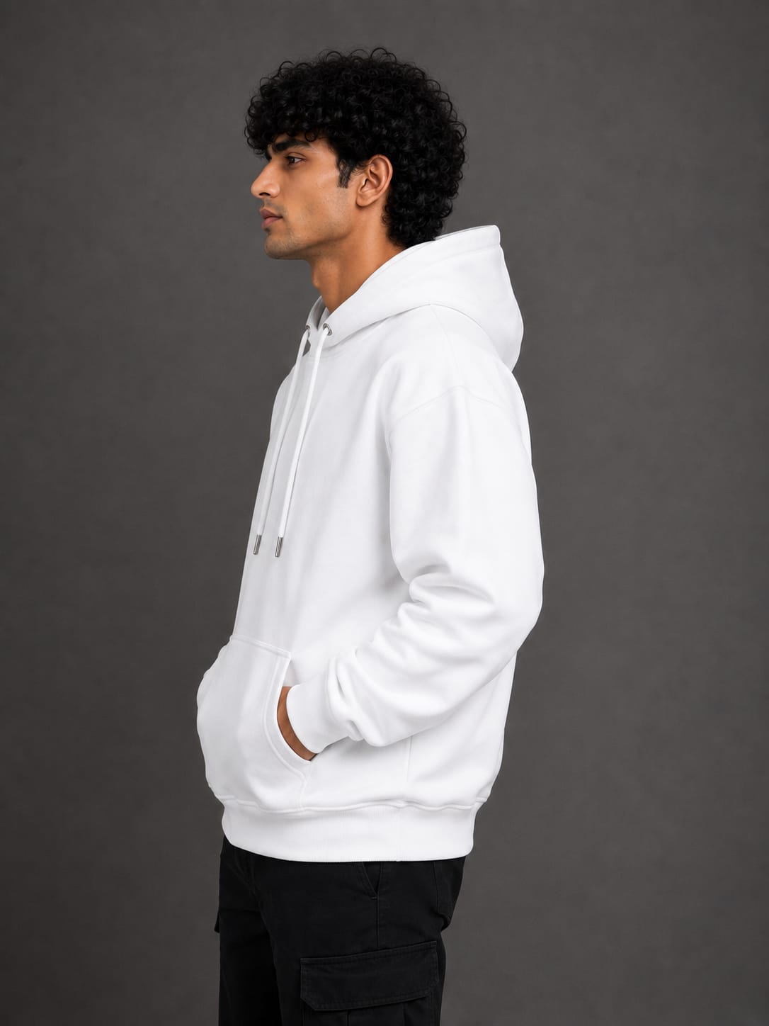 PARIDON Essential Premium Pullover Hoodie – White