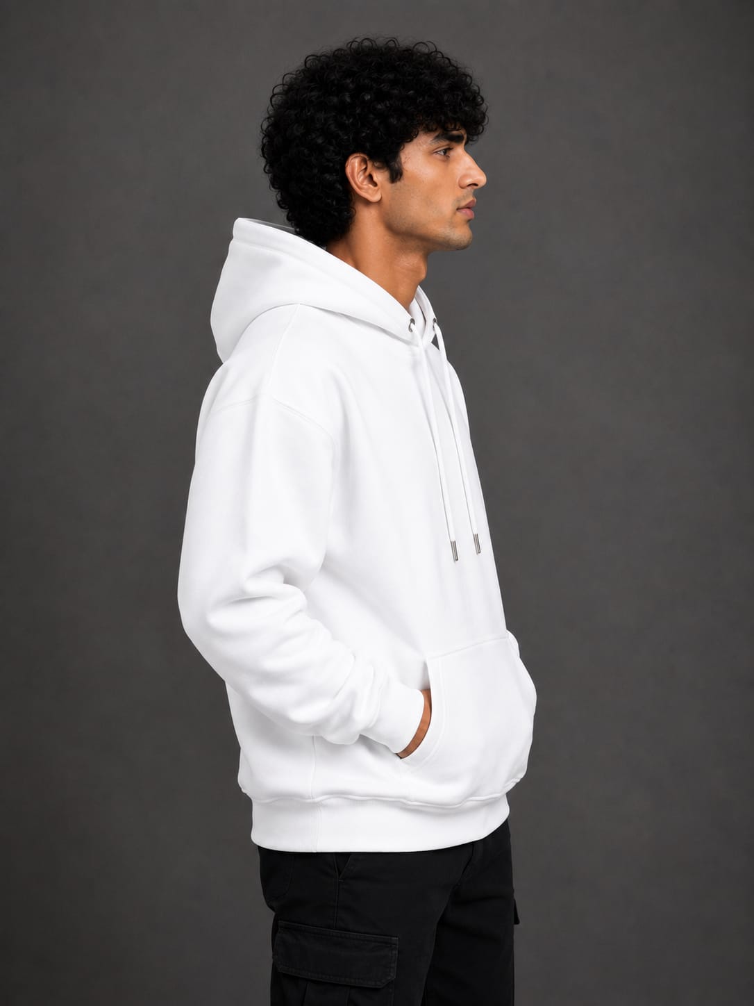 PARIDON Essential Premium Pullover Hoodie – White