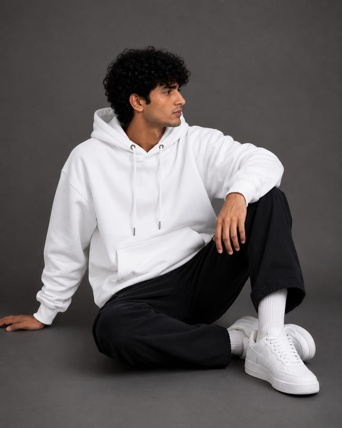 PARIDON Essential Premium Pullover Hoodie – White