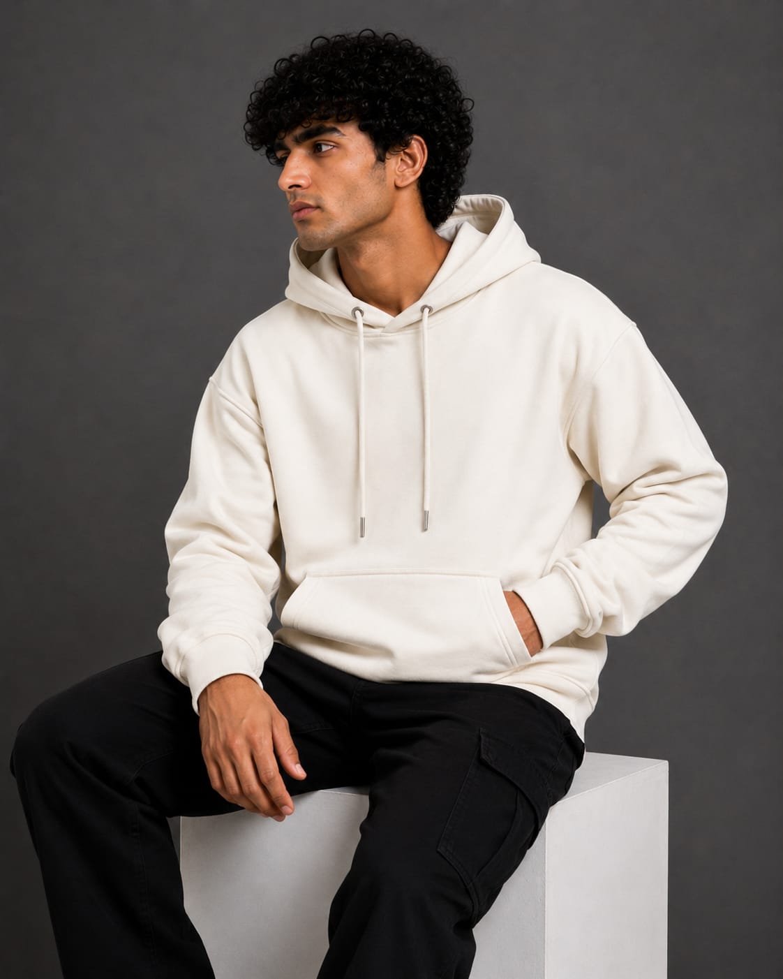 PARIDON Essential Premium Pullover Hoodie – Off White