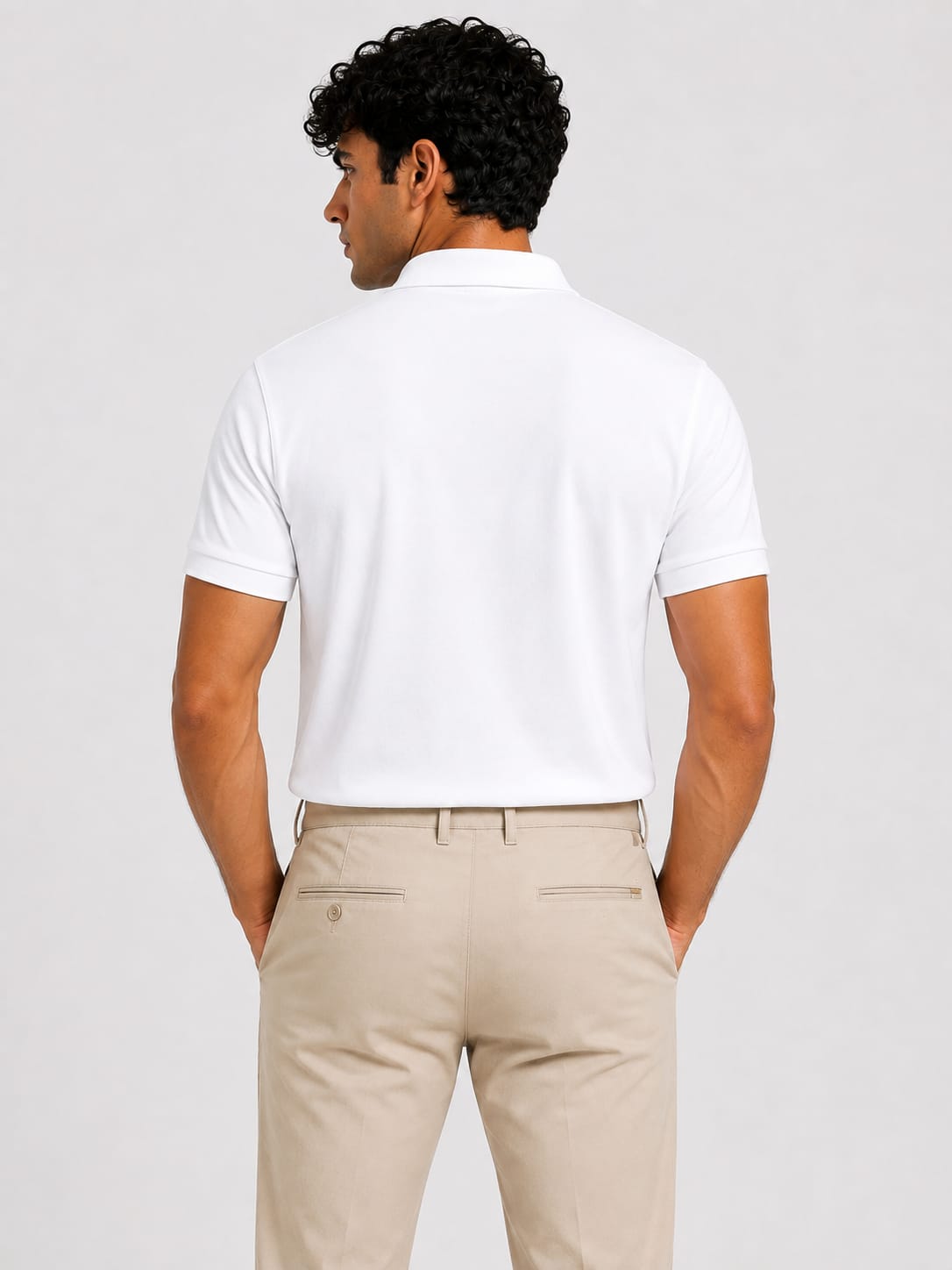 PARIDON Premium Cotton Polo T-Shirt – White