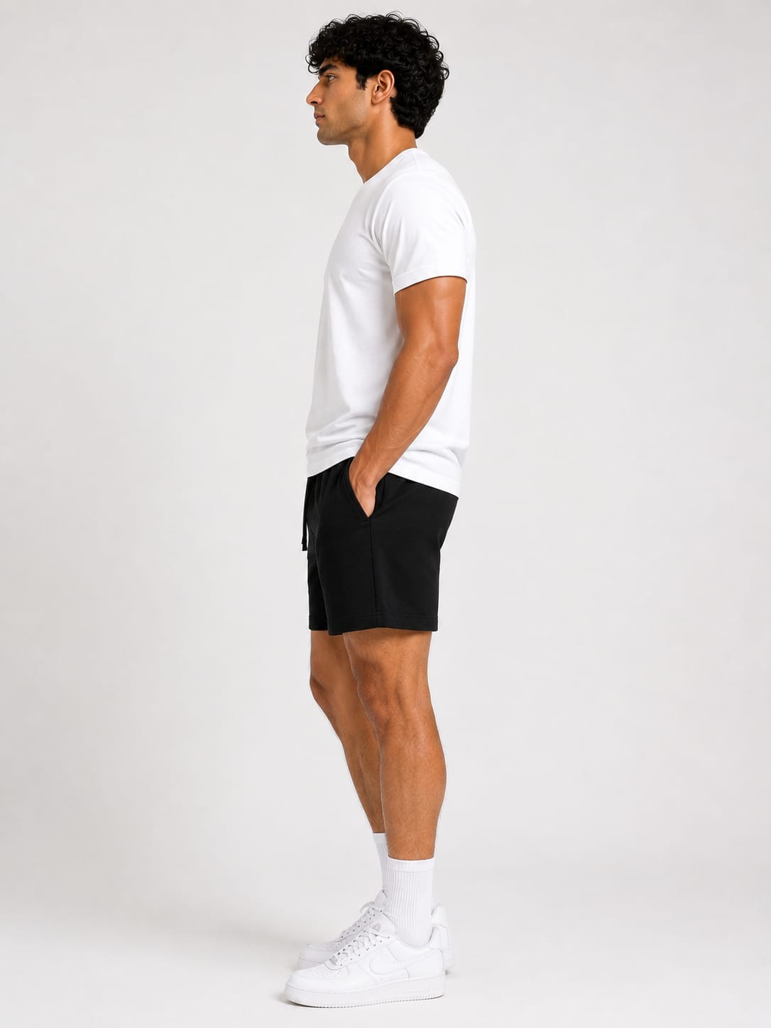 PARIDON Premium Cotton Shorts – Black