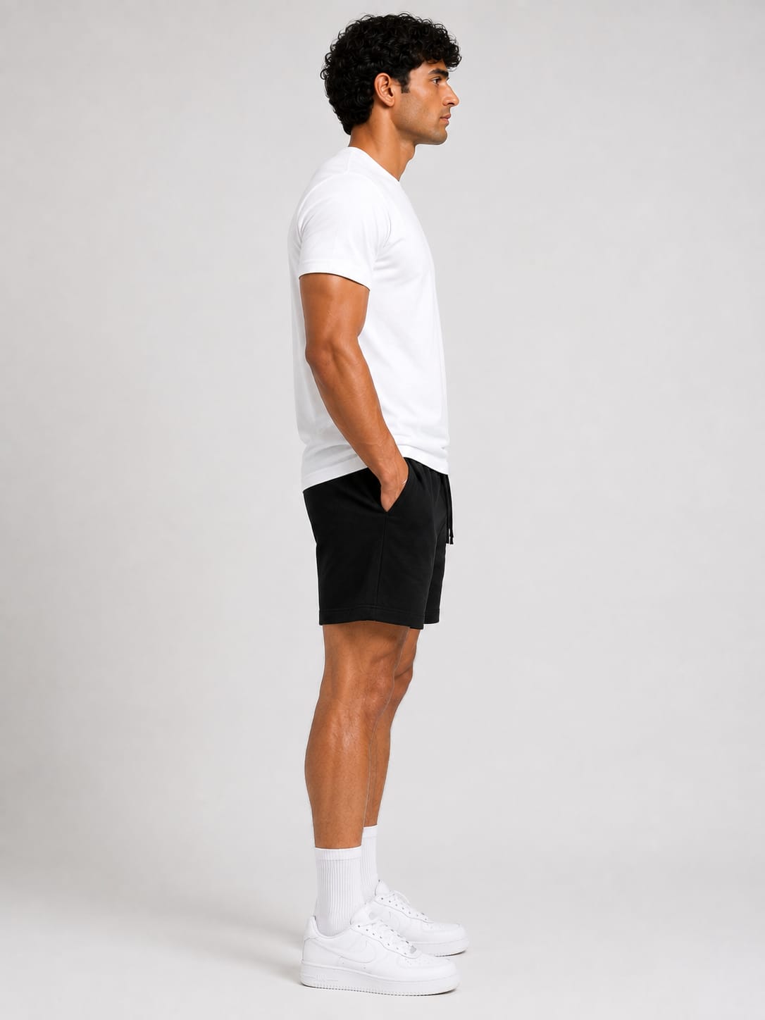 PARIDON Premium Cotton Shorts – Black