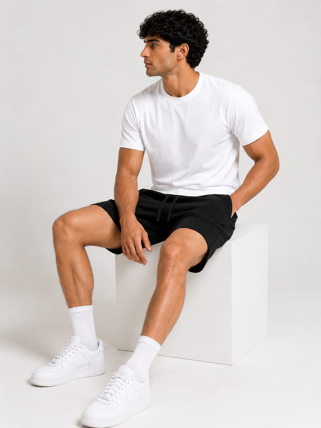 PARIDON Premium Cotton Shorts – Black